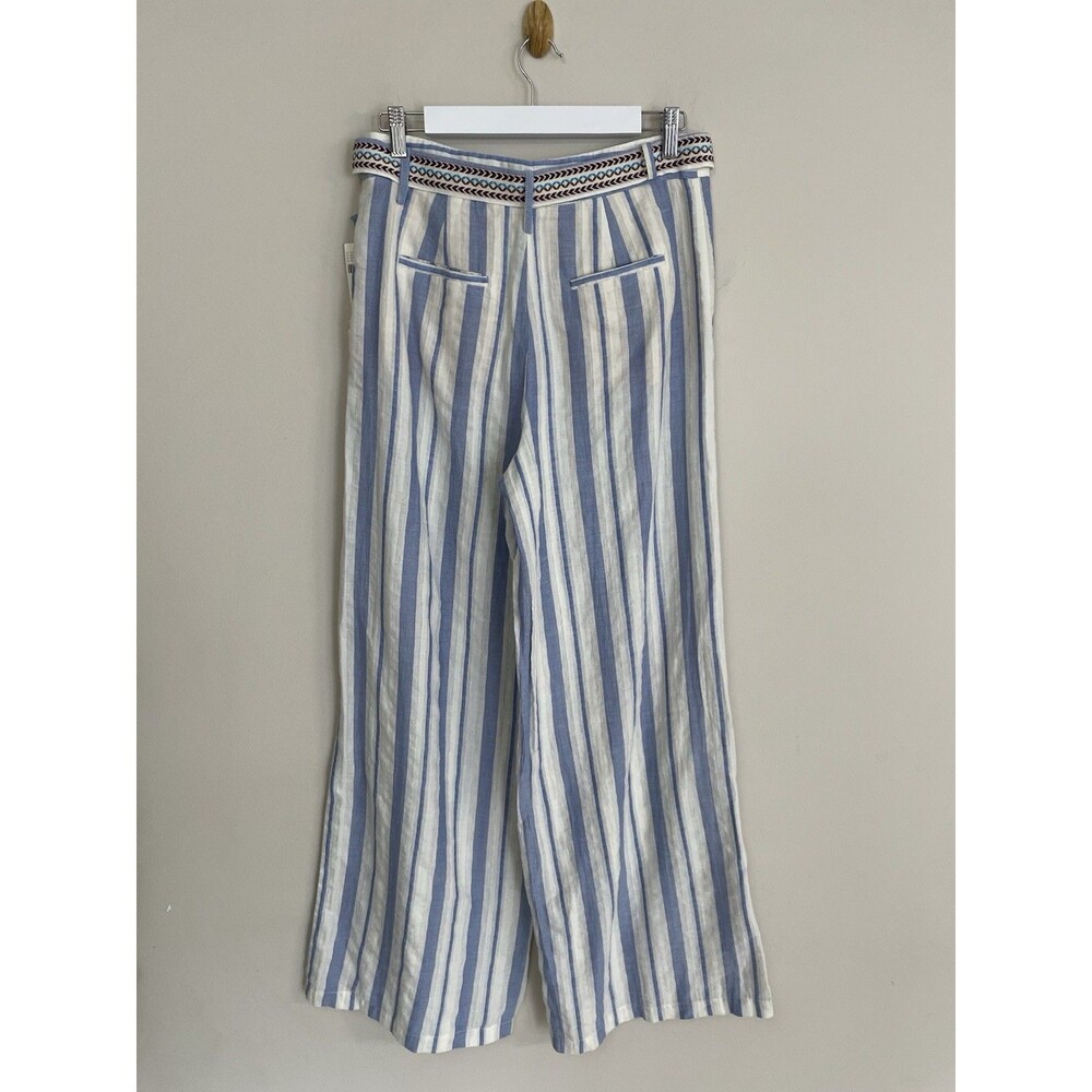 ett:twa By Anthropology Coastal Striped Pants NWT Size 6 - Picture 5 of 12